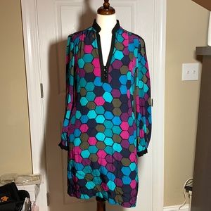 Trina Turk Silk Dress Size 6 - EUC